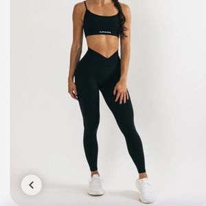 Alphalete surface power legging black XS